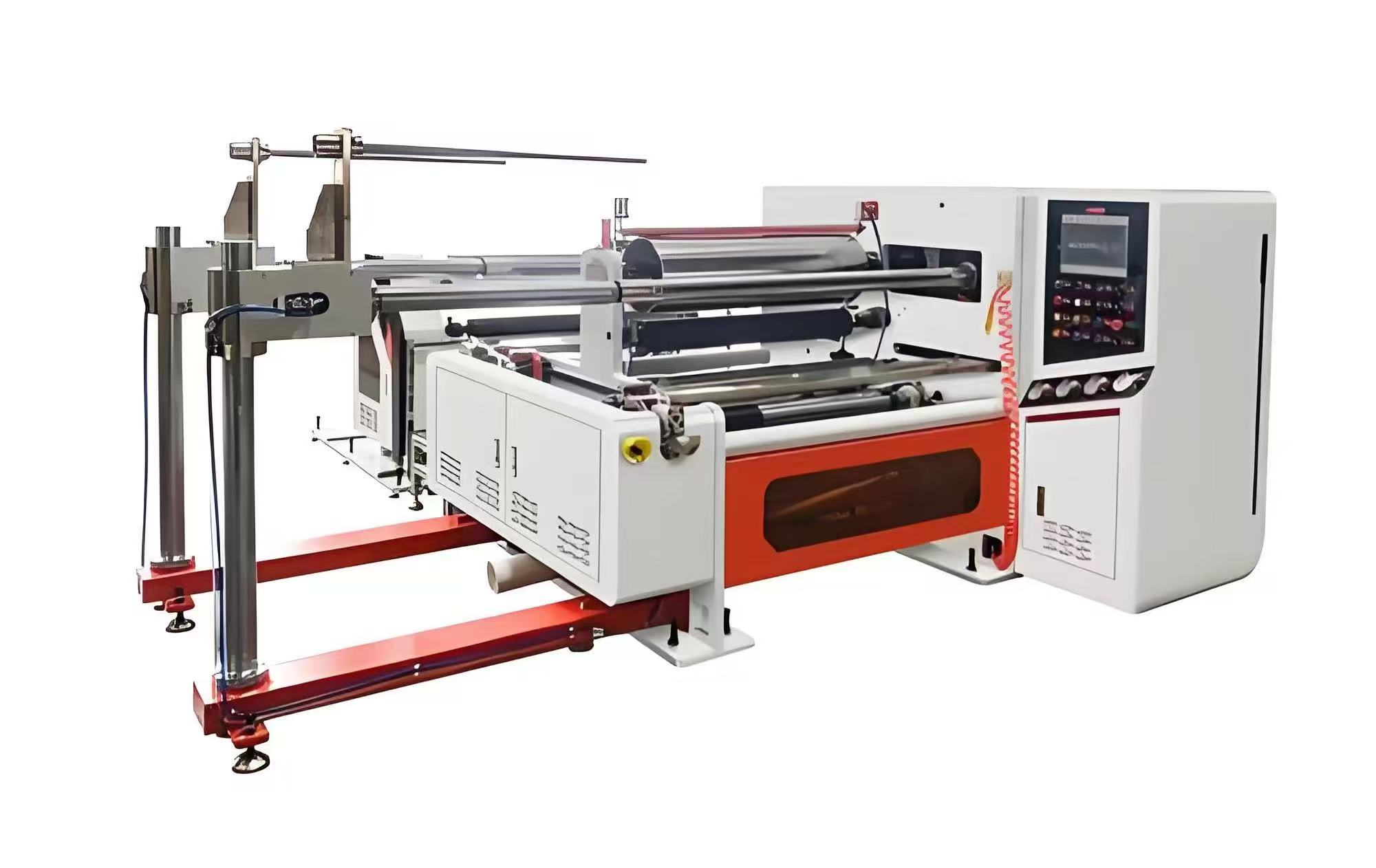 ZKF Automatic Two-axis Centre Surface Winding And Slitting Machine