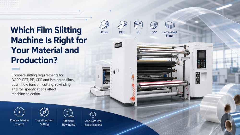 Which Film Slitting Machine Is Right for Your Material and Production?