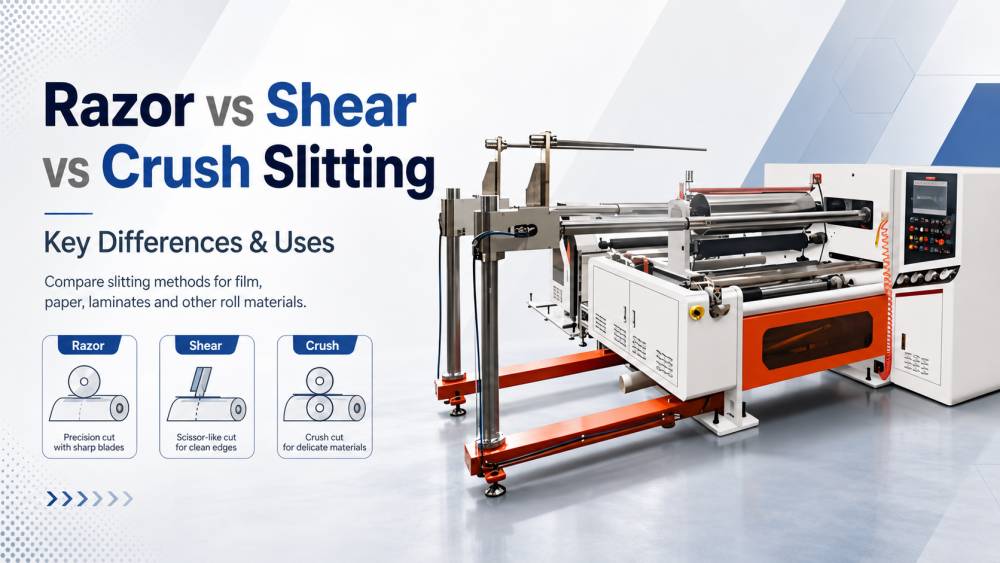 Razor vs Shear vs Crush Slitting: Key Differences &amp; Uses